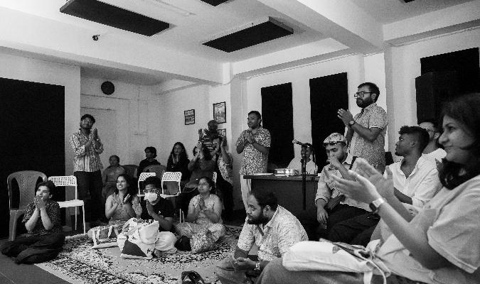 Solidarity Screening of Da'lit Kids at Big Room Studios, Bengaluru